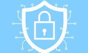 Free cybersecurity lock encryption vector