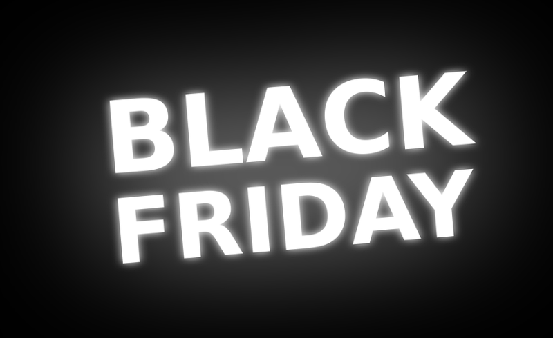 Free black friday minimalist vector